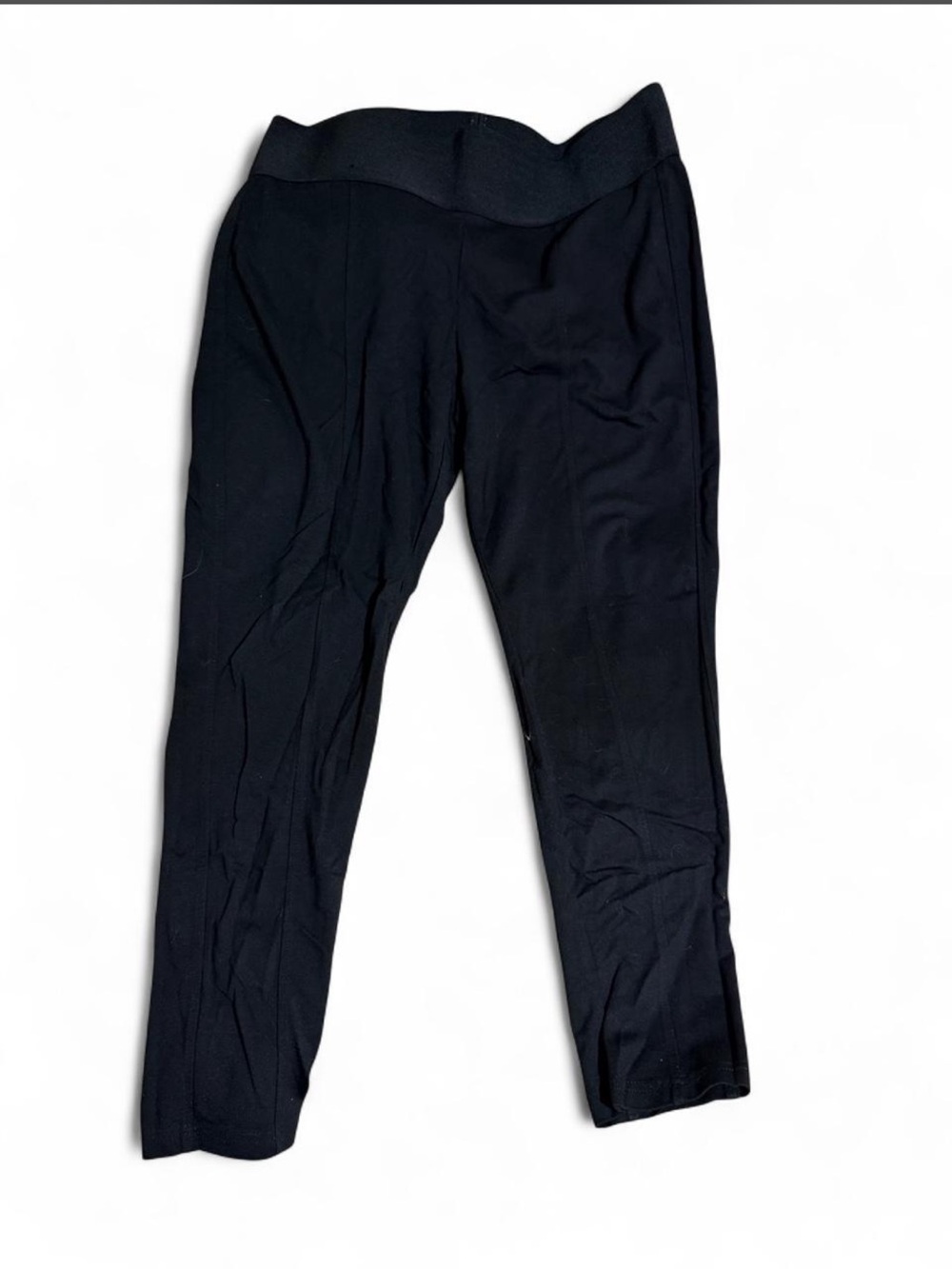 Black Pull-On Pants